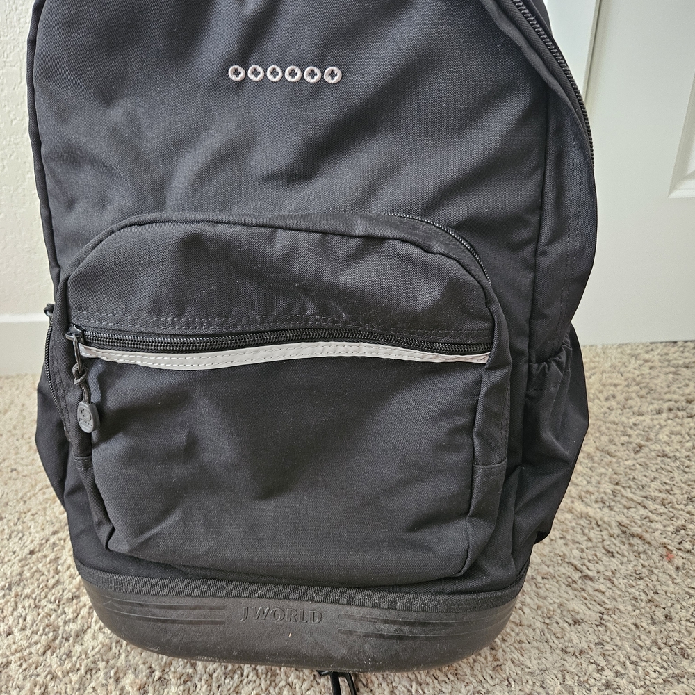 Black Backpack for Men
